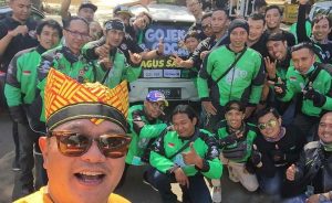 Gelar Kopi Darat, Driver Go-Jek Konvoi Banyuwangi–Genteng