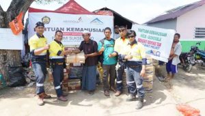 Banyuwangi Gold Mining Company Help Earthquake Victims in Sigi