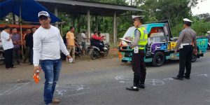 Tabrakan Beruntun di Siliragung, Tiga Orang Tewas