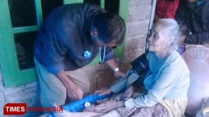 Nenek di Siliragung Patah Tulang Tertimpa Dinding Rumah