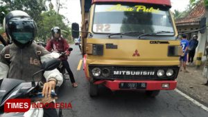 Vario vs Truk, Seorang Pelajar Meninggal Dunia