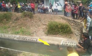 A Teacher Died in a Fall in a River in Bangorejo