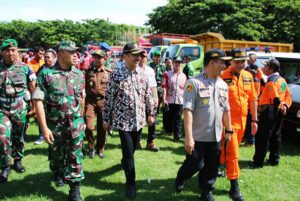 Banyuwangi Gelar Apel Kesiapan Pasukan Penanganan Bencana Hidrometeorologi