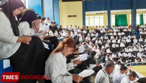 Ribuan Pelamar Anggota PPS di Banyuwangi Ikuti Tes Tulis