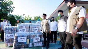 Sudah 376 Ribu Masker Gratis Dibagikan ke Desa-Desa di Banyuwangi