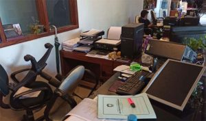Seorang ASN Rusak Fasilitas Kantor Dispendukcapil Banyuwangi