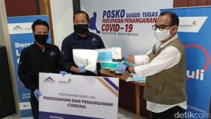 Operator Tambang Emas Kembali Salurkan Bantuan Penanganan Covid-19