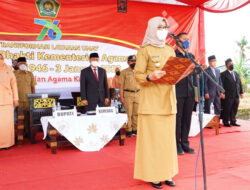 Upacara HAB ke 76 Kemenag, Bupati Tekankan Pentingnya Kerjasama, Bersinergi dan Bangun Optimisme