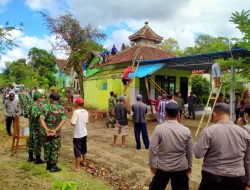 Pasca Ketegangan Kamis Dinihari, Bangunan Rusak di Desa Sukorejo Akhirnya Diperbaiki