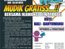 Banyuwangi Regency Government and Ikawangi Dewata Prepare 8 Free Homecoming Bus Fleet