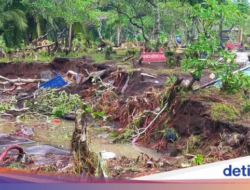 Sedihnya Warga Lihat Makam Keluarga Hancur Diterjang Banjir Bandang Banyuwangi
