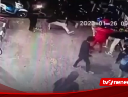 Viral, A group of teenagers do a beating at the Banyuwangi gas station