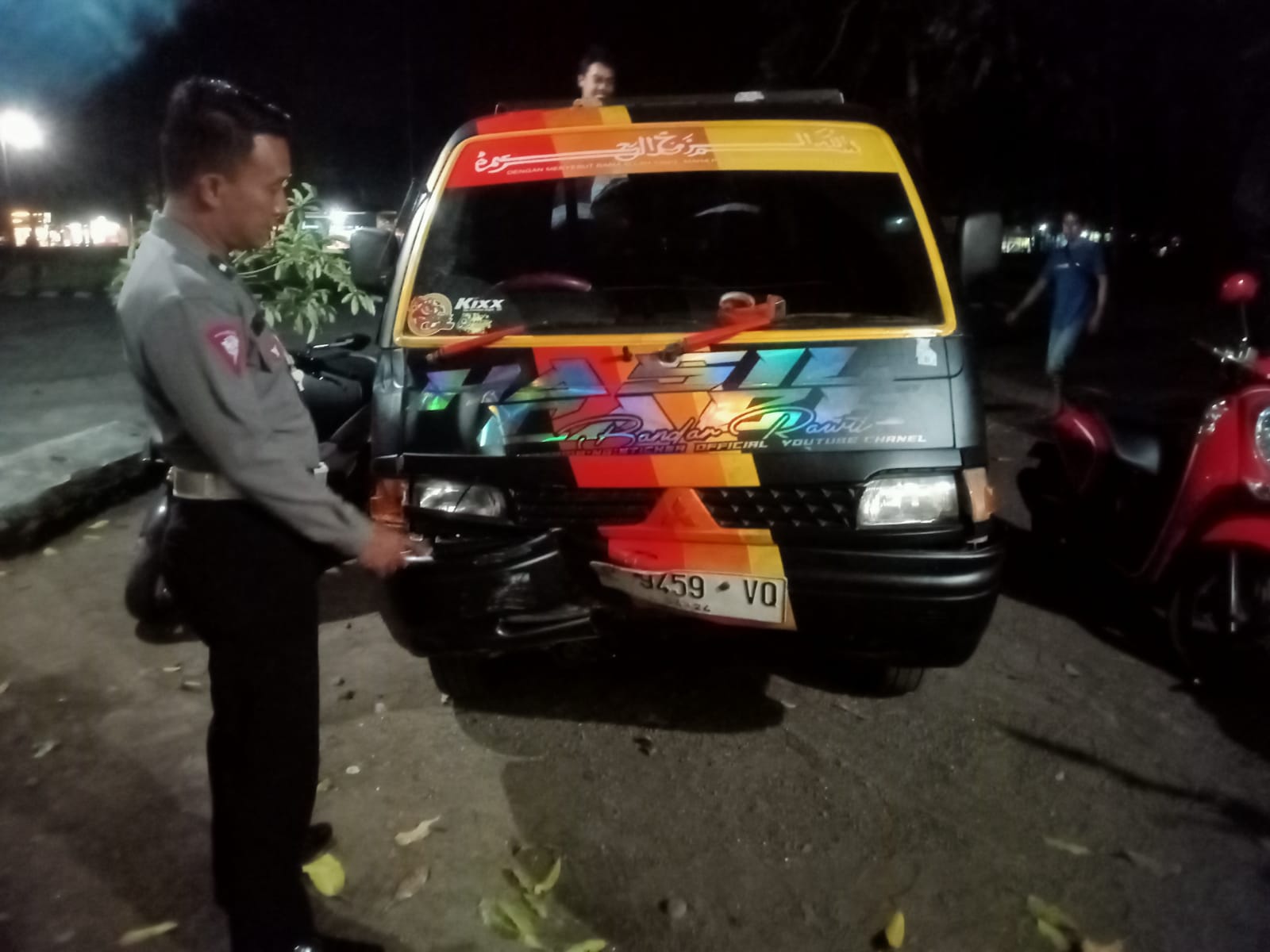 Kecelakaan Mobil Pick Up dan Honda Supra di Siliragung Banyuwangi, Pengendara Roda Dua Dikabarkan Meninggal Dunia di Lokasi