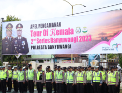 Ahead of the Tour of Kemala, Banyuwangi Police Hold Security Call