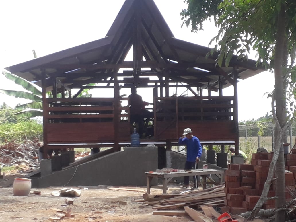 Construction of the BPP Cluring Banyuwangi Sheep Pen Continues, Snooping Fines!