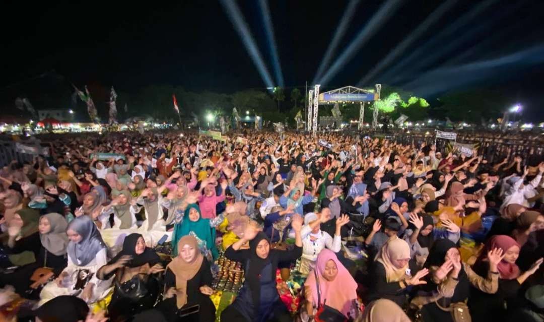 banyuwangi-bersholawat,-diharap-jadi-peneduh-di-tahun-politik