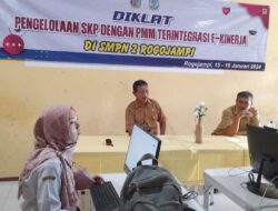 Middle School teacher 2 Rogojampi Participates in SKP Management Training with Integrated PMM E- Performance