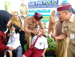 Banyuwangi Mulai Gelar Vaksin Polio Serentak