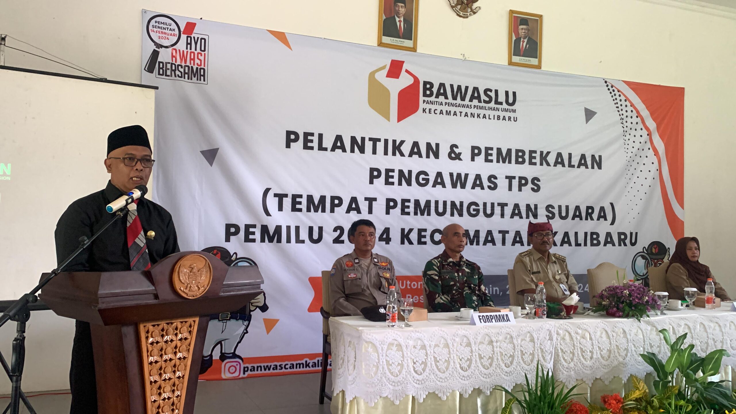 resmi-dilantik,-ptps-se-kecamatan-kalibaru-jadi-ujung-tombak-pengawasan