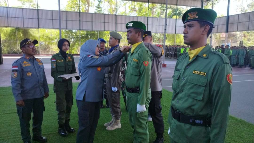 bupati-banyuwangi:-linmas-bagian-penting-jaga-kondusifitas-pemilu