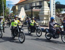 TNI-Polri Banyuwangi Patroli Bareng, Jamin Keamanan Pemilu 2024