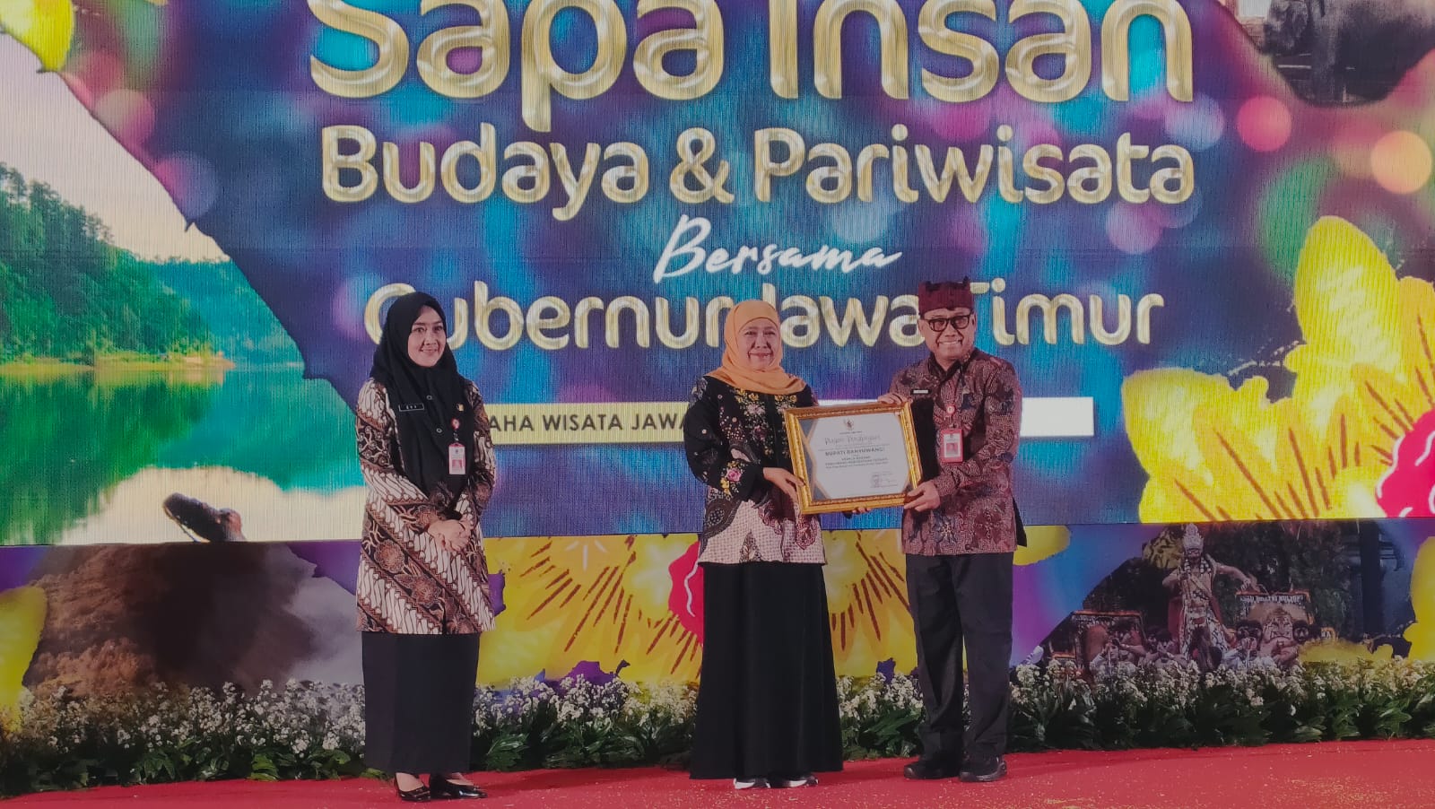 Pemkab Banyuwangi Raih Dua Penghargaan Bidang Budaya dan Pariwisata dari Pemprov Jatim