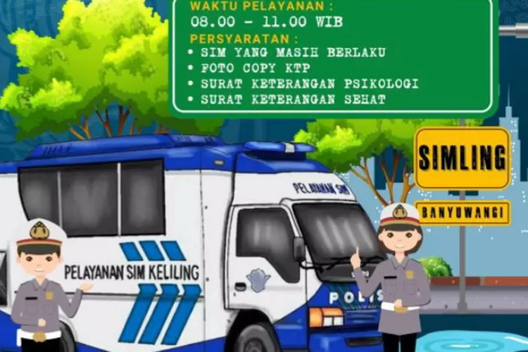 mobile-sim-service-satpas-prototype-police-banyuwangi-period-3-July-5July-2024-present-in-3-districts:-check-schedule-here-–-radar-banyuwangi