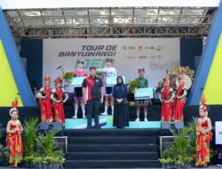 Attend the Tour de Ijen before the Olympics, The Minister of Youth and Sports was appreciated by the East Java Provincial Government and the Regent of Ipuk
