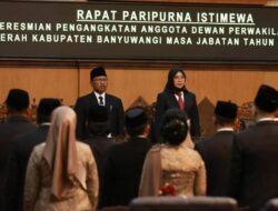 50 Elected Banyuwangi DPRD Members Inaugurated, Ipuk Regent Invites the Council to Synergize to Develop the Region – Tribunjatim.com